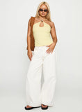 Luminarie Cut Out Top Lemon