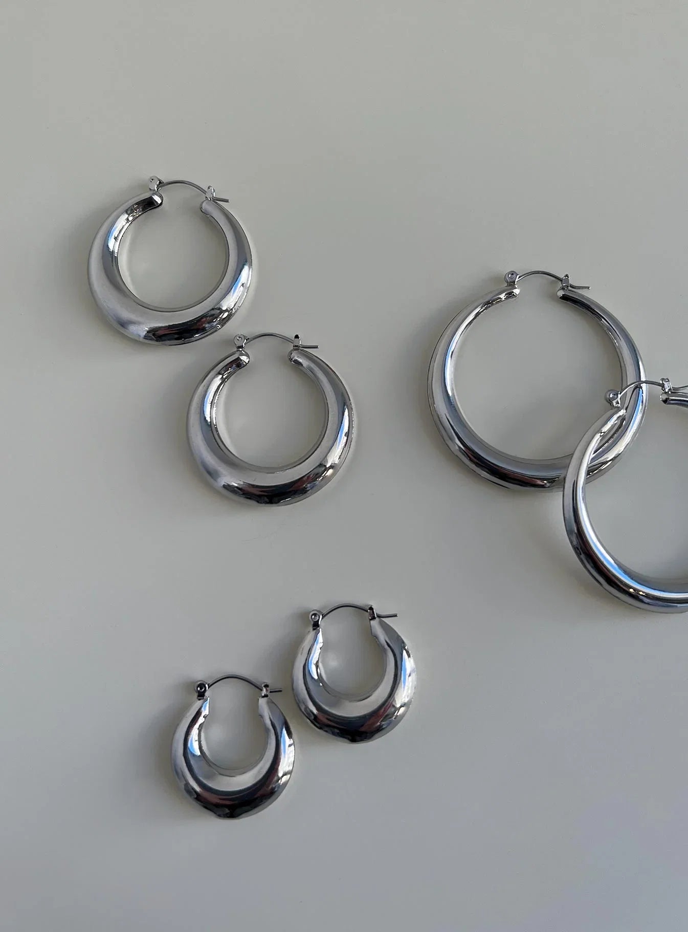 True Paradise Earring Set Silver