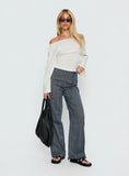 Rush Hours Tie Up Pants Navy