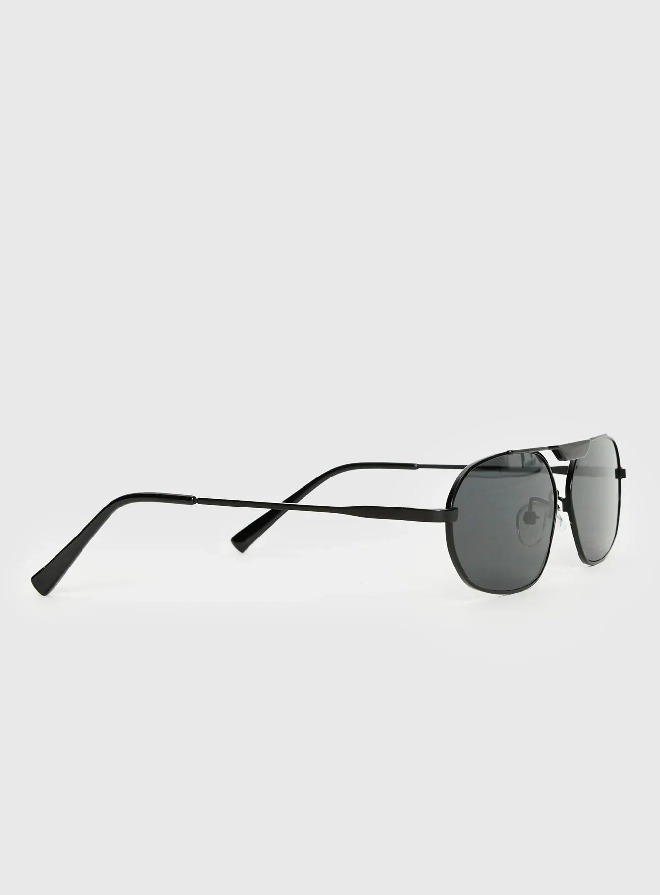 High Standards Aviator Sunglasses Black