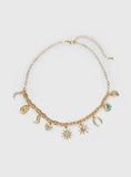 Lone Star Charm Neckalce Gold