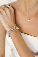Ettika Crystal Strand Cuff