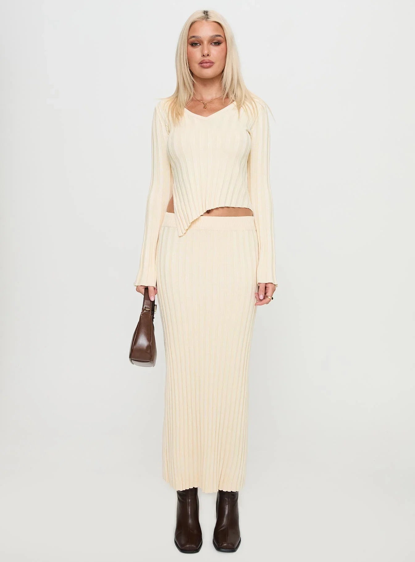 Ozias Knit Set Cream