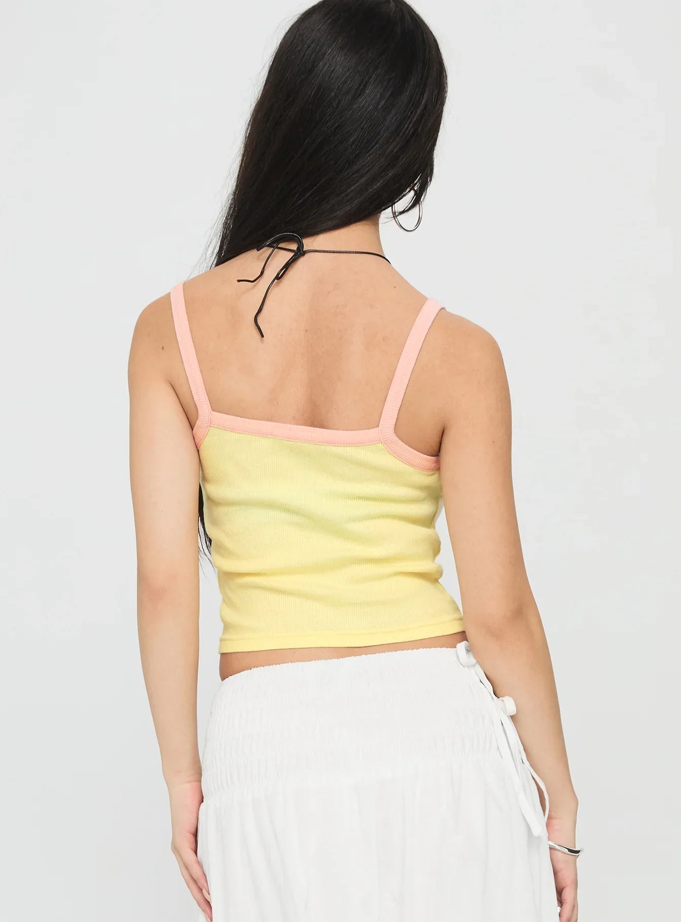 Gardens Of Summer Graphic Tank Yellow