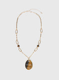 Jazz Club Necklace Gold