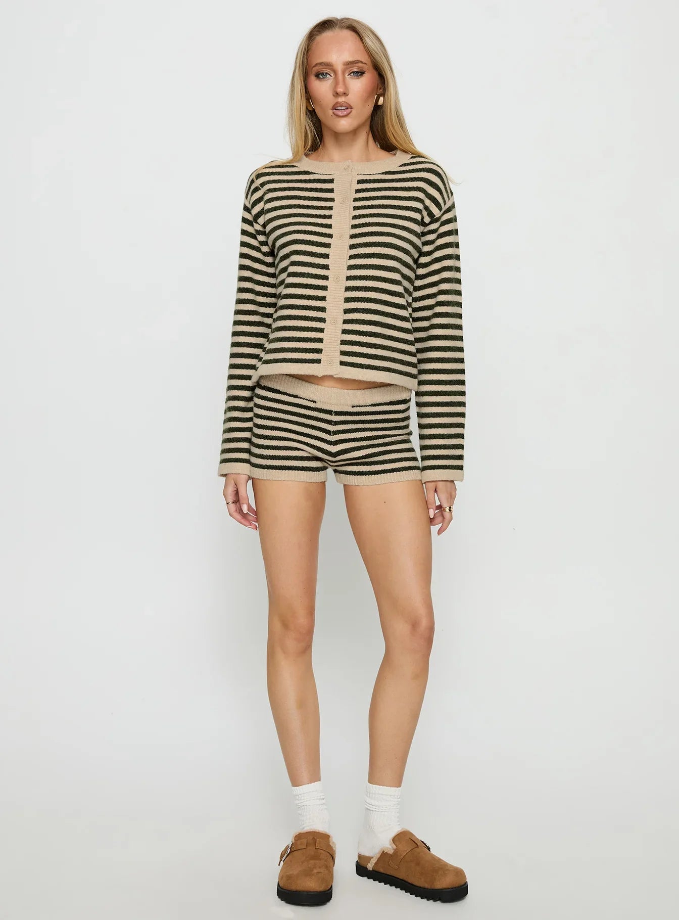 Kollens Knit Micro Short Beige Multi
