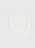 Dressed Up Dainty Chain Belt Gold