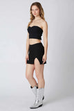 Lydia Black Mini Skirt