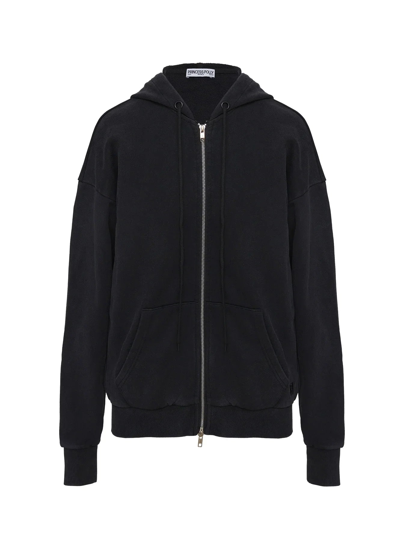 All Day Oversized  Hoodie Washed Black