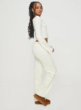 Try Me Knit Pants Cream