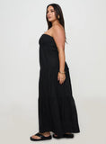 Osment Maxi Dress Black Curve
