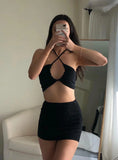 Selby Mini Skirt Black