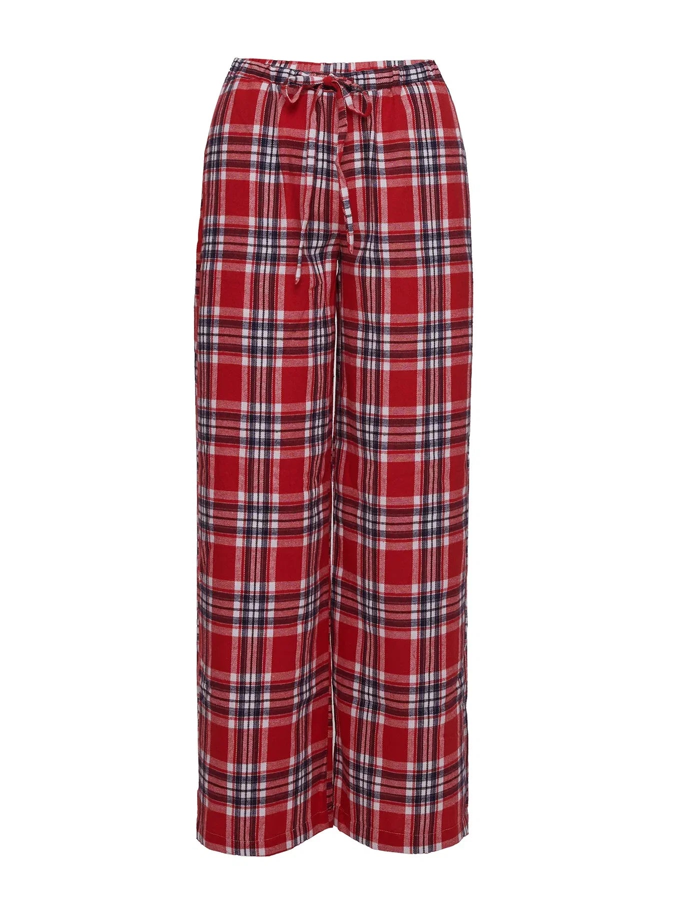 In The Morning Sleep Pant Red Check