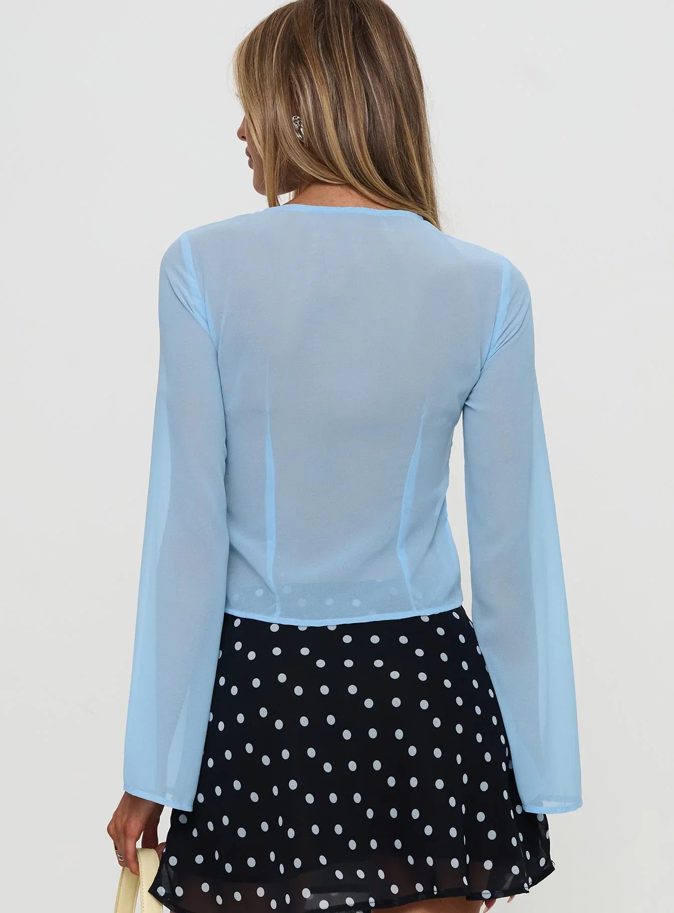 Coates Long Sleeve Top Blue