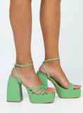 La Belle Heels Green