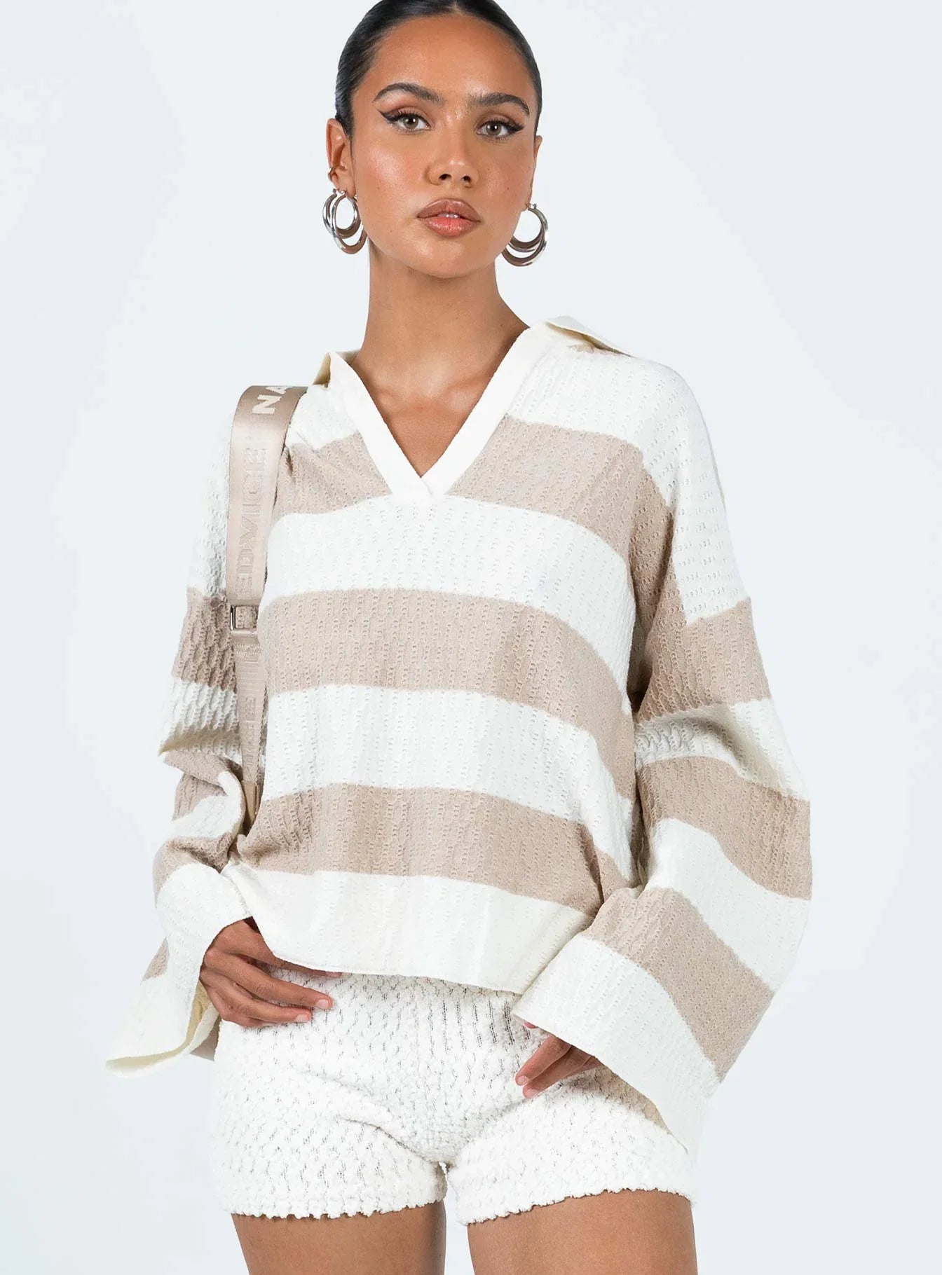 Rick Sweater White Beige
