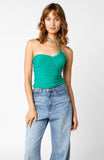 Cassia Green Halter Top