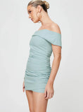 Marcia Mini Dress Blue