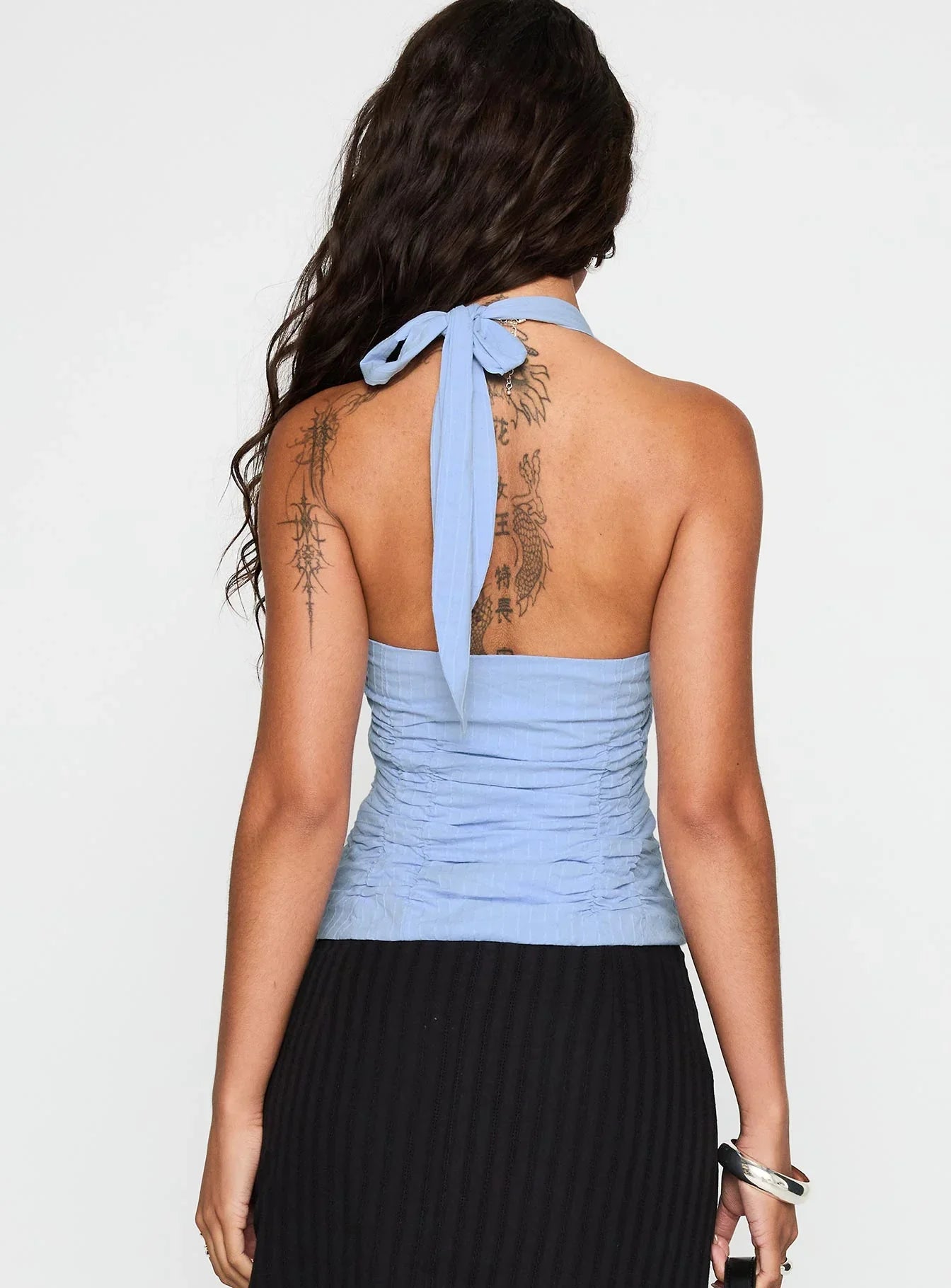 Nataliya Halter Top Blue