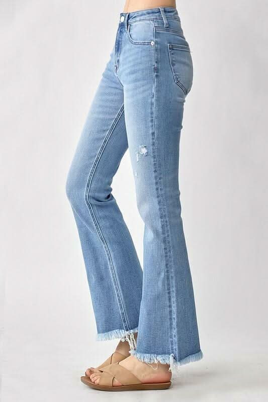 Walk Away Vintage Wash Flare Jeans
