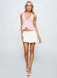 Gadot Anglaise Halter Top Pink