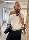 Icon Baby Off Shoulder Top White