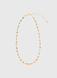 Americano Gemstone Necklace Gold