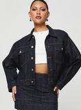 Hughes Jacket Dark Wash Denim