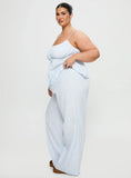Cassini Set Blue Stripe Curve