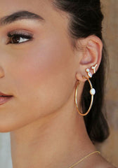 Opal and Crystal Babies Earring Set