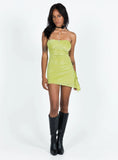 Donelli Mini Dress Green