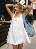 Swing Mini Dress White