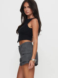 Colonel Cargo Mini Short Slate