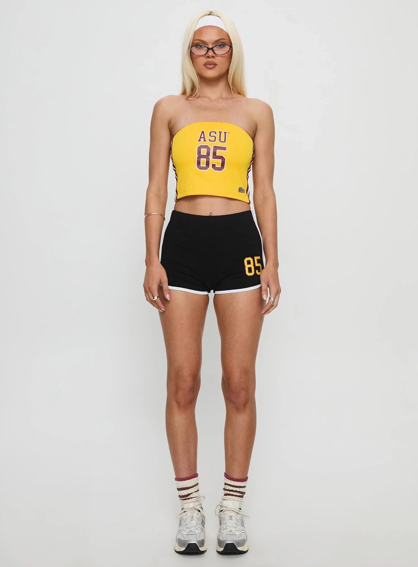 ASU Old School Mini Short Black