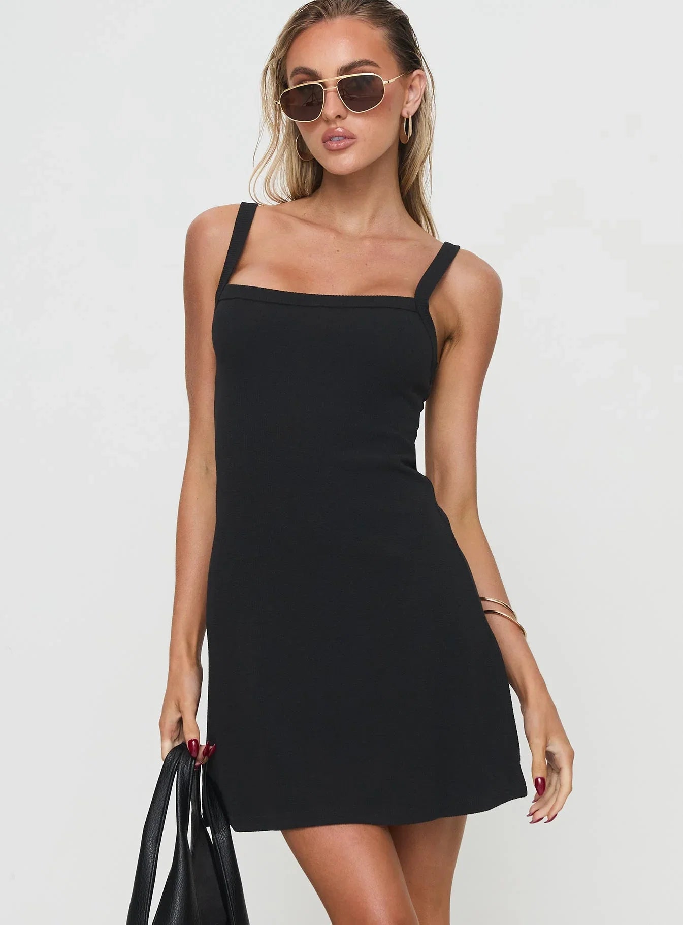 De Santis Mini Dress Black