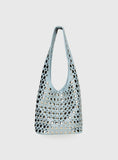 In The Crowd Shoulder Bag Blue / Silver