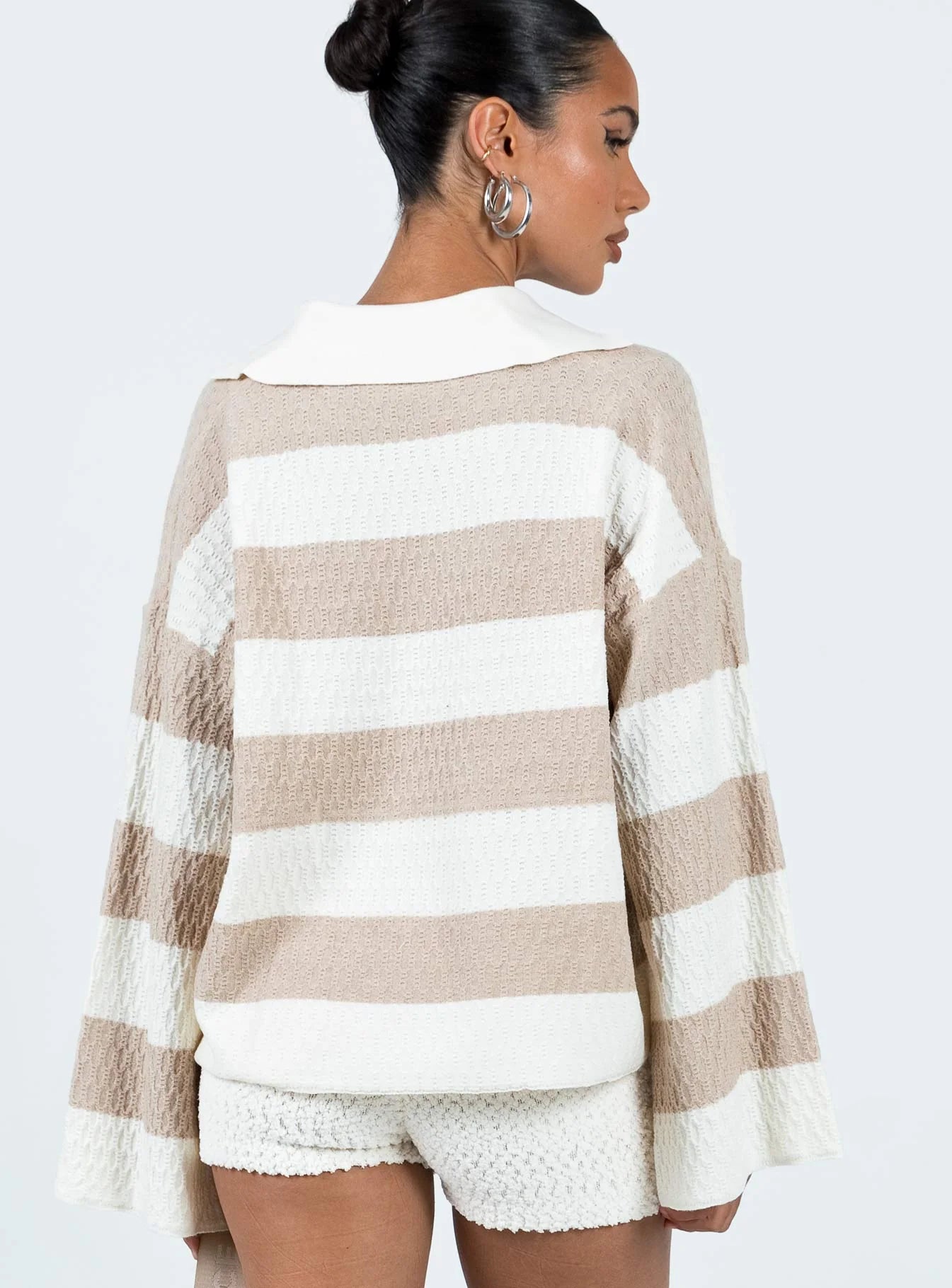 Rick Sweater White Beige
