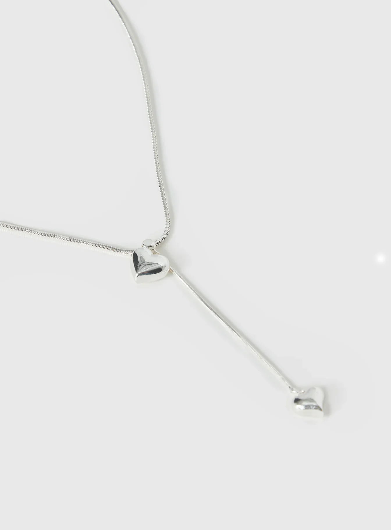 Consideration Necklace Silver