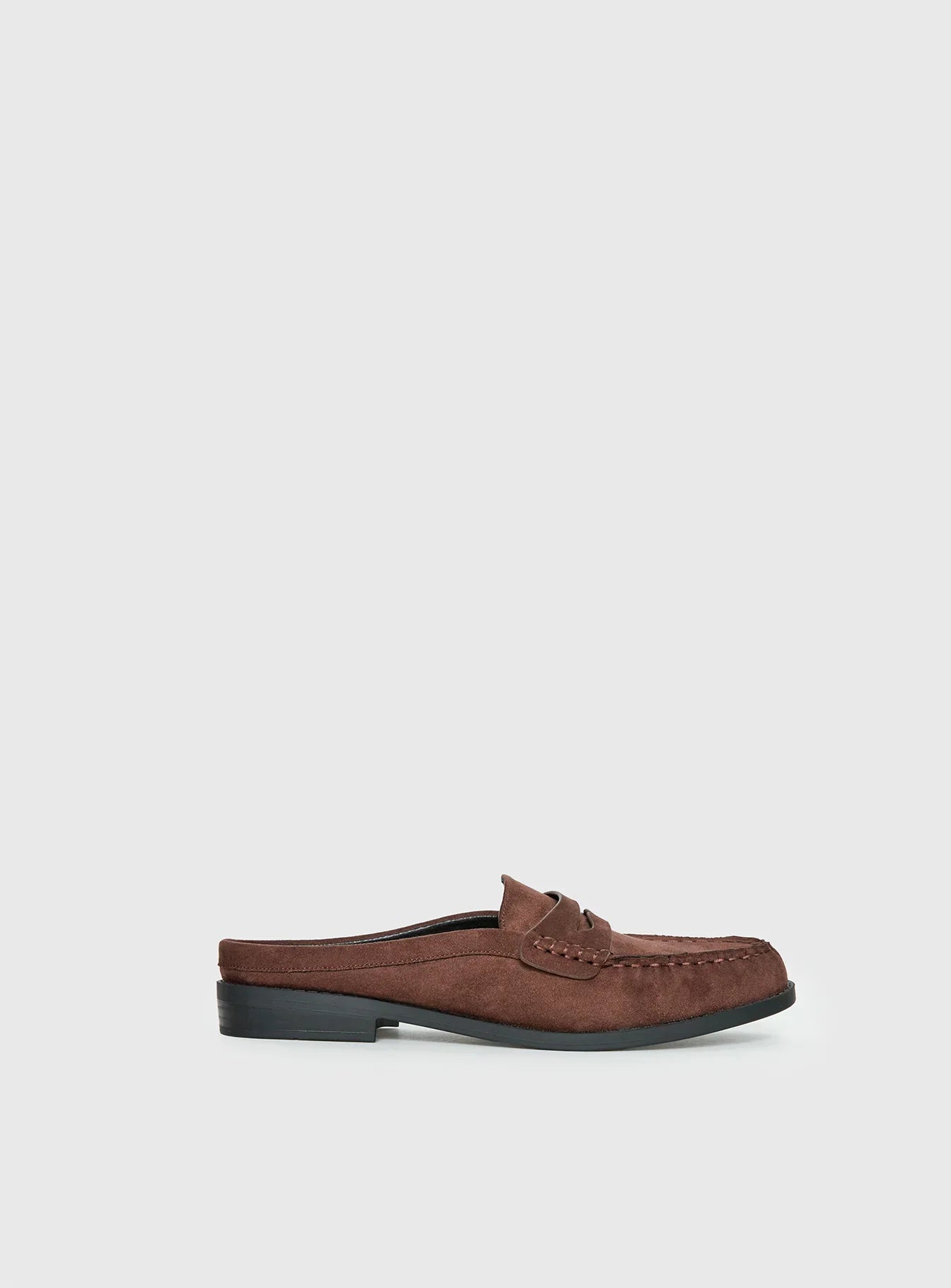 Therapy Atticus Faux Suede Slip On Loafer Brown
