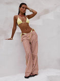 Taja Pants Pink Stripe