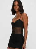 In The Club Bodysuit Black
