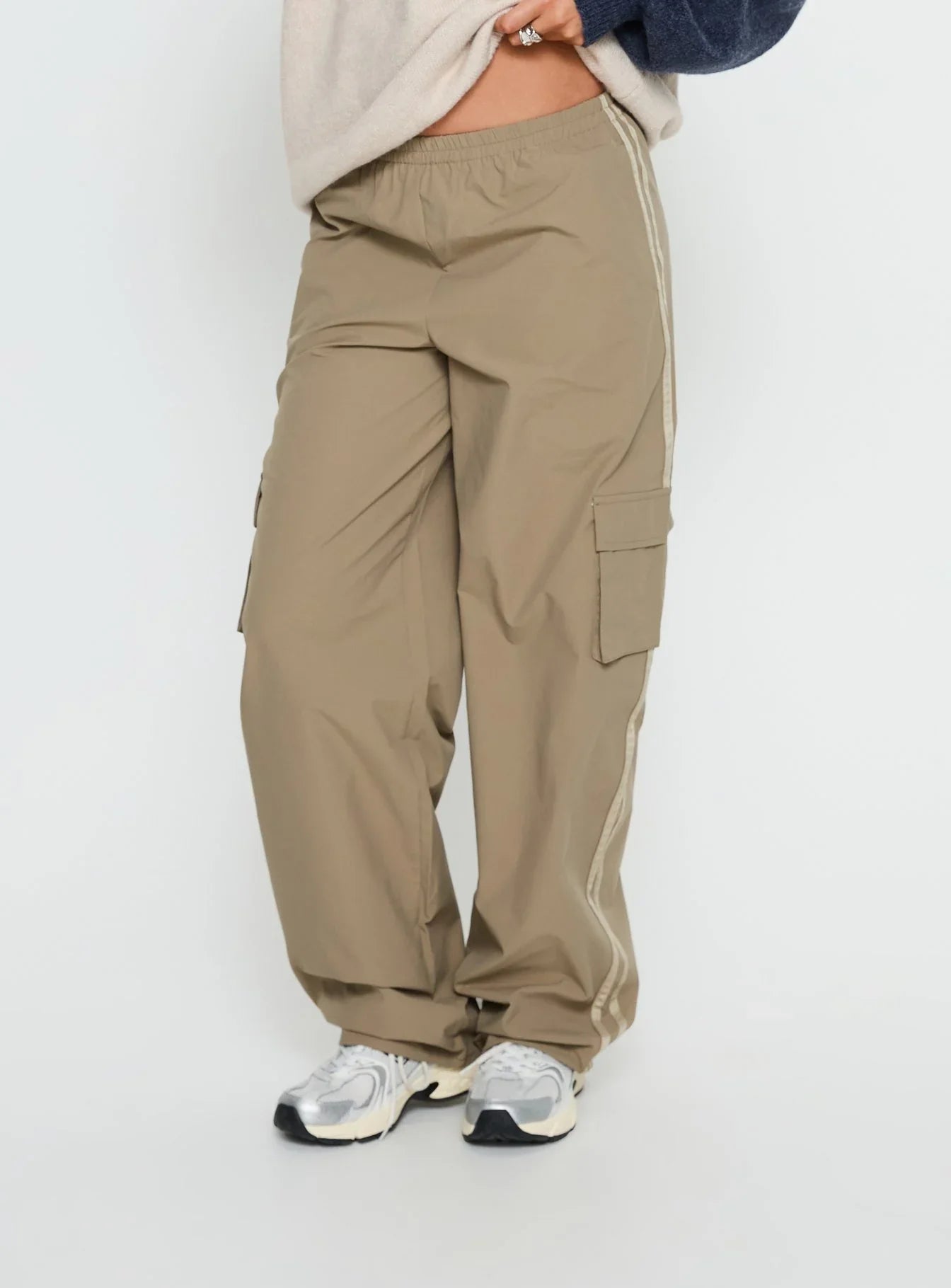 Ellyn Baggy Cargo Pants Khaki