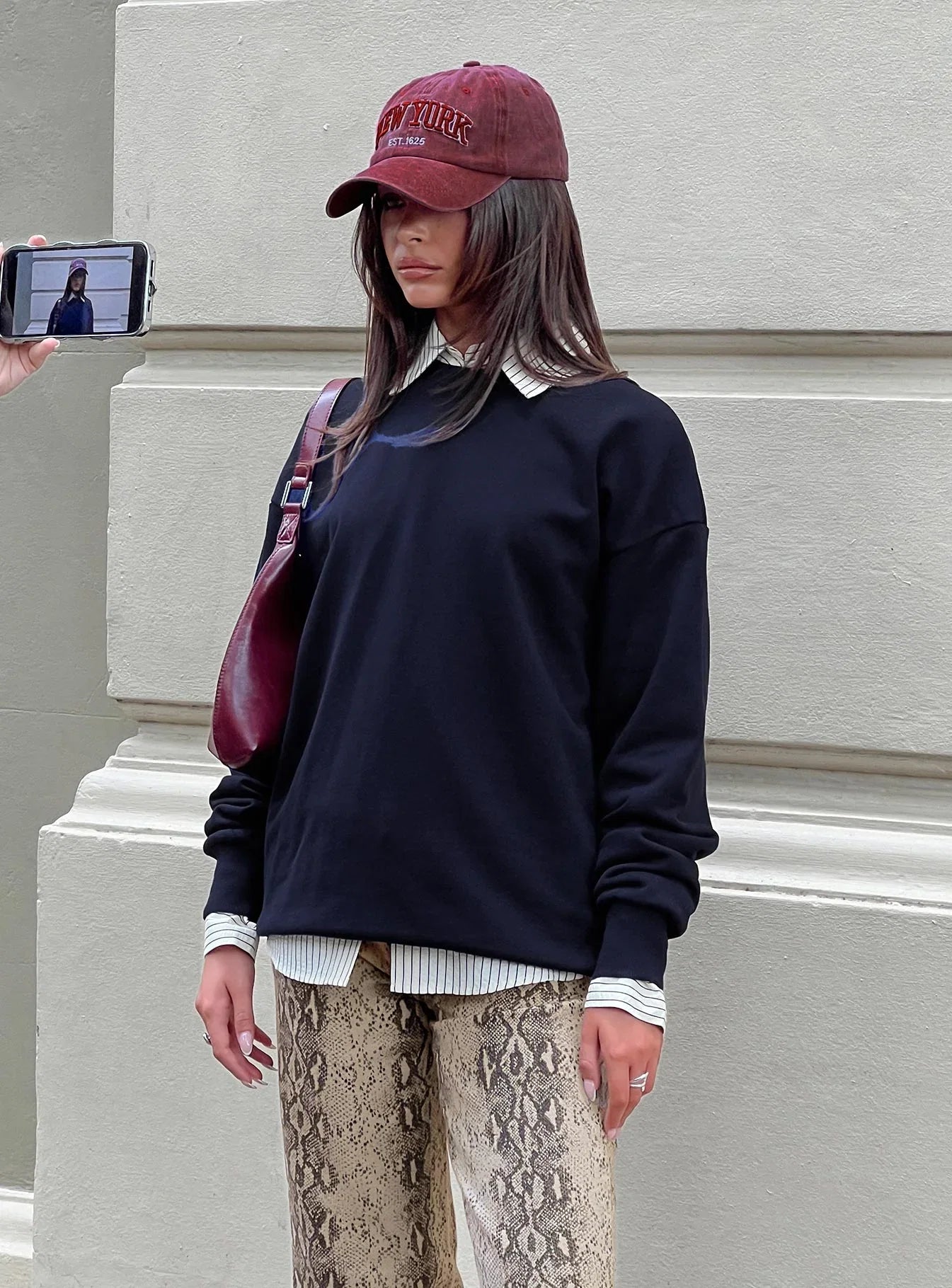 All Day Crewneck Sweatshirt Navy