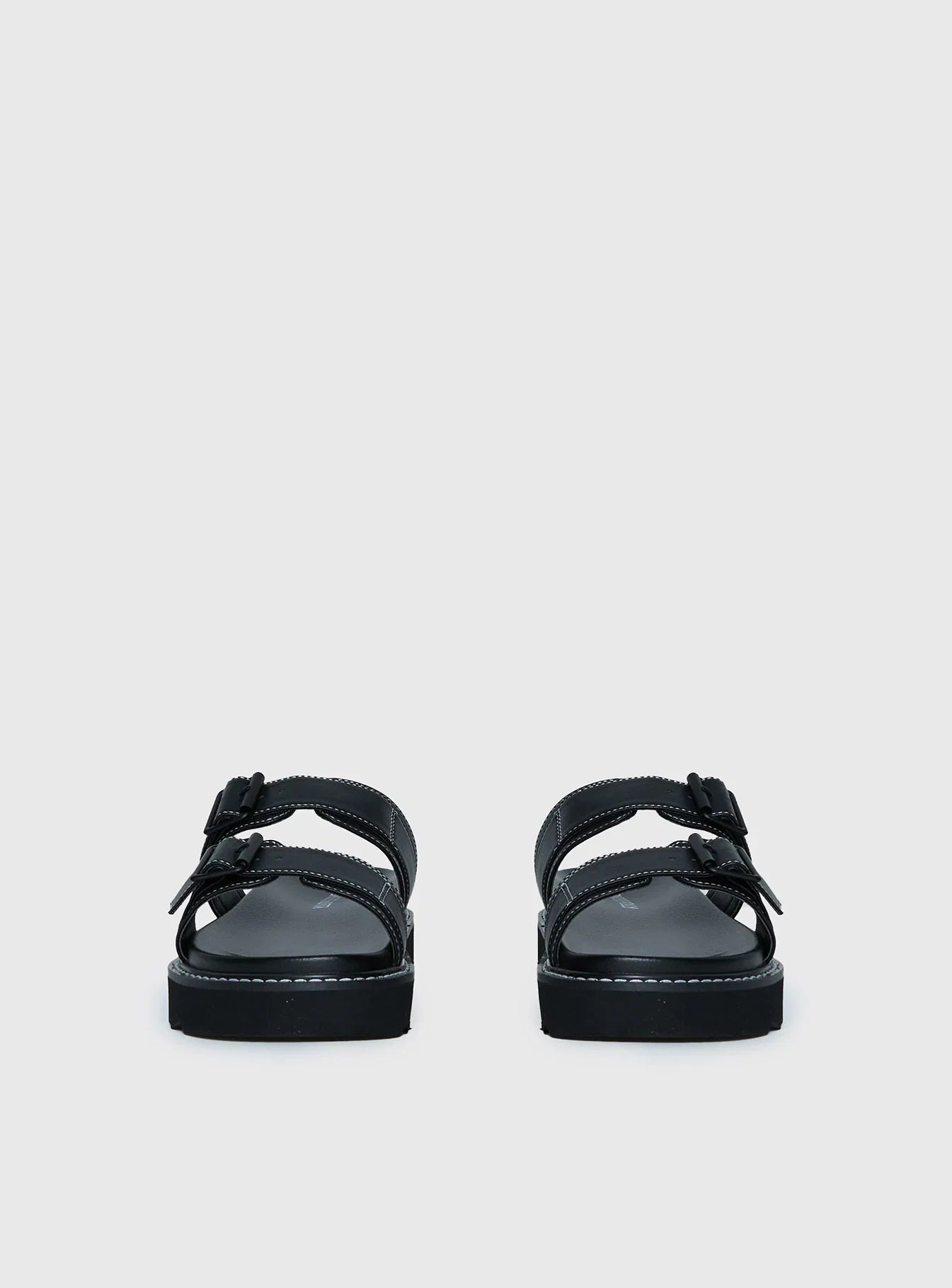 Ma Belle Sandals Contrast Stitch