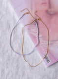 In The Zone Necklace Set Blue