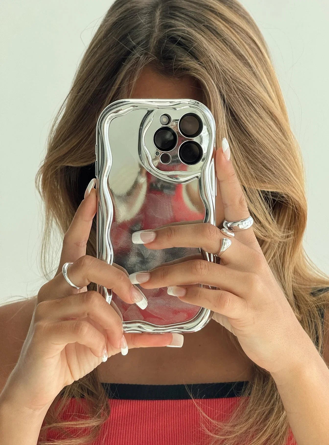Run The World iPhone Case Silver