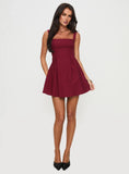 Xanthus Mini Dress Red Petite