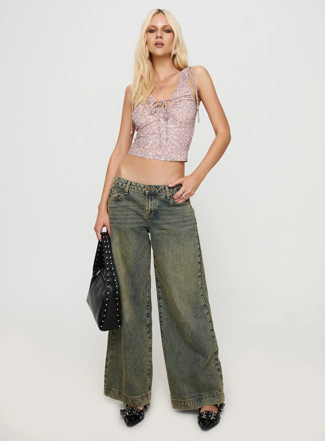 Megumi Key Hole Top Mutli