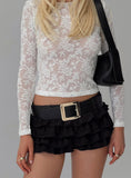 Match Point Mini Skort Onyx